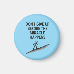 Imã citação motivacional não desiste da esperança de f