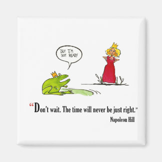 Imã Citação motivadora de Napoleon Hill -