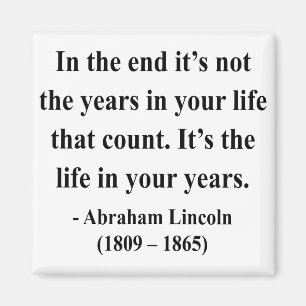Imã Citações 2a de Abraham Lincoln