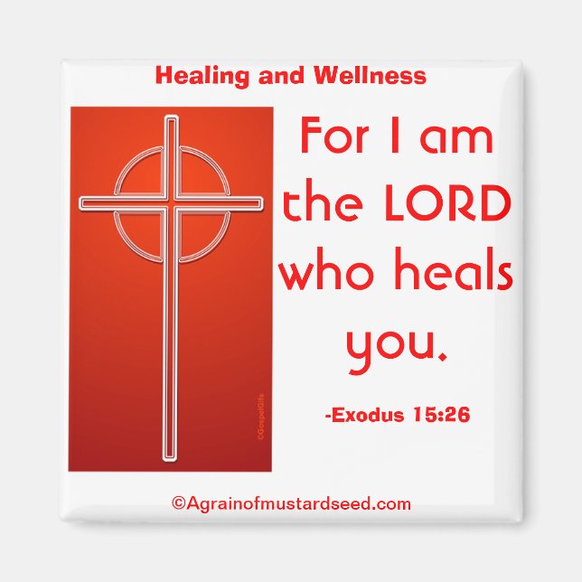 Imã Citações Cristãs (Frente)