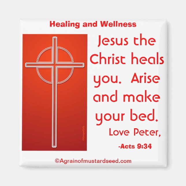 Imã Citações Cristãs (Frente)