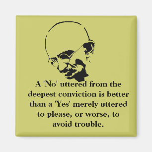 Imã Citações customizáveis de Mohandas Gandhi