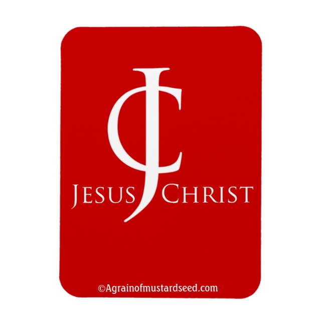 Ímã Citações da Bíblia Agrainofmustardseed.com (Vertical)