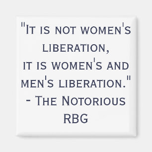 Imã Citações da libertação RBG das mulheres