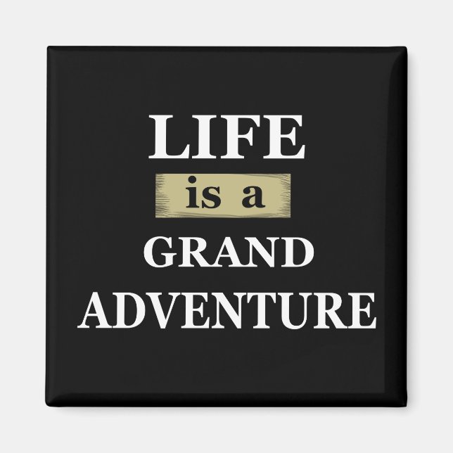 Imã Citações da vida motivacional (Frente)