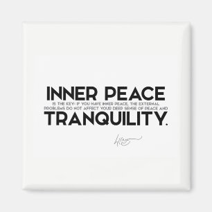 Imã CITAÇÕES: Dalai Lama - a paz interna é a chave