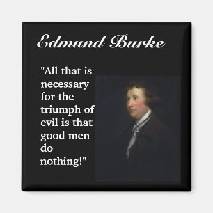 Imã Citações de Edmund Burke "todas as que são