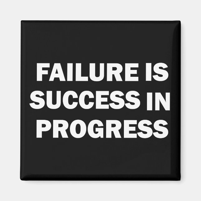 Imã Citações de ginástica motivacionais para sucesso (Frente)