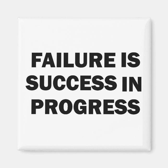 Imã Citações de ginástica motivacionais para sucesso (Frente)