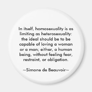 Imã Citações de Simone de Beauvoir