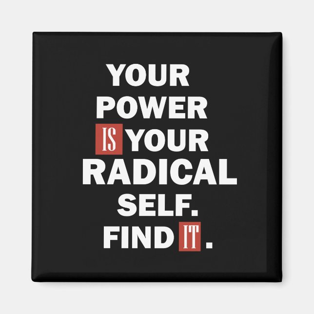 Imã Citações de sucesso da vida motivacional (Frente)