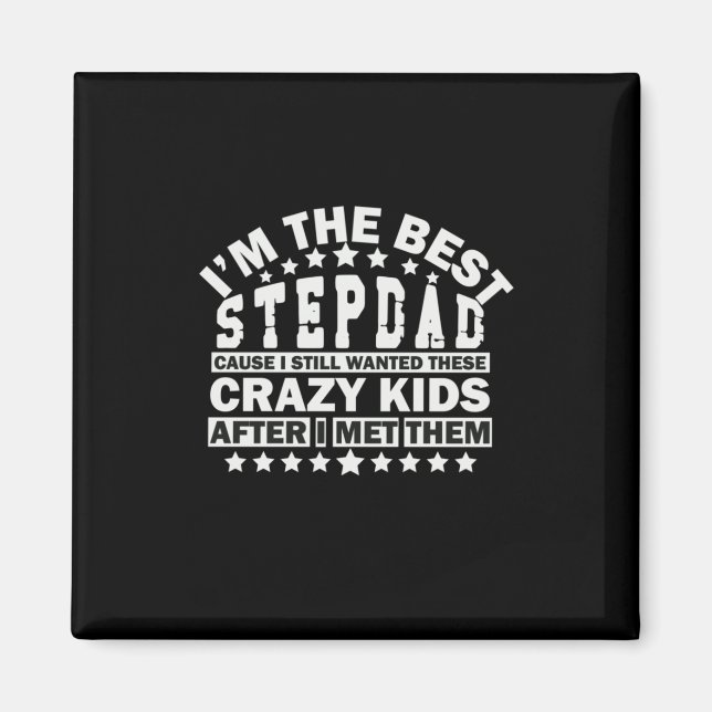 Imã Citações do Avô | Eu Sou O Melhor Stepdad (Frente)