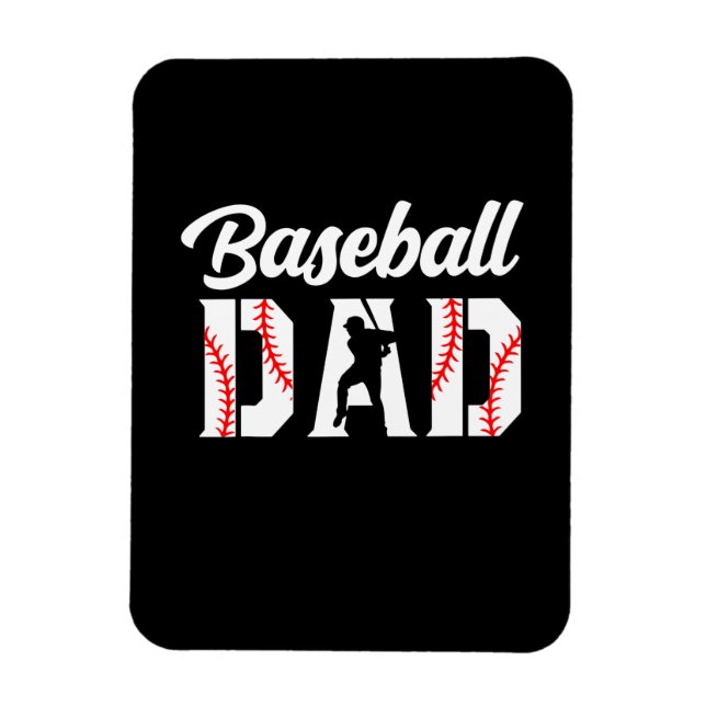 Ímã Citações do Avô | Pai de beisebol (Vertical)