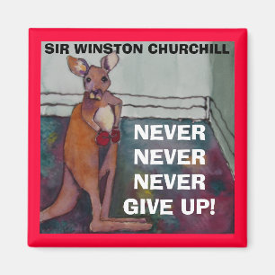 Imã Citações do senhor Winston Churchill - ímã
