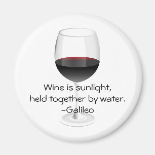 Imã Citações do vinho de Galileo