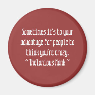 Imã Citações Engraçadas do Compositor - Monge