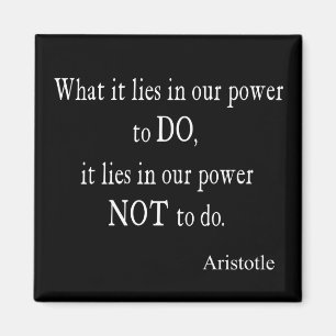 Imã Citações inspiradas do poder de Aristotle do