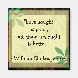Imã Citações Inspiradoras Shakespeare|Love
