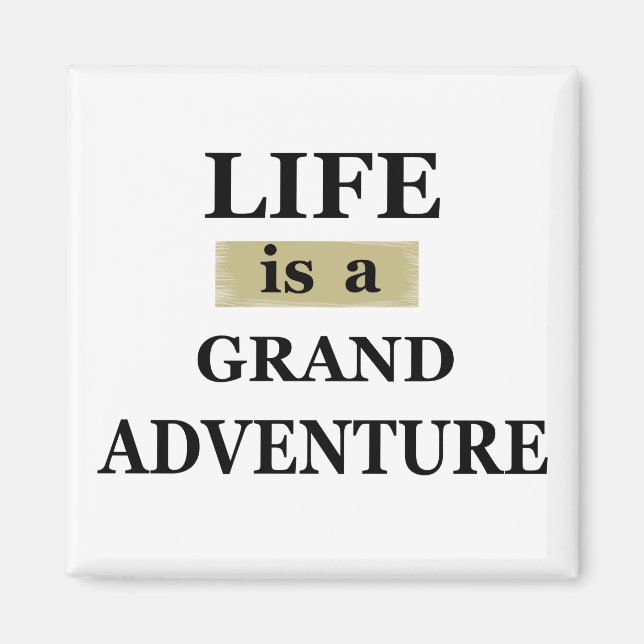 Imã citações motivacionais sobre a vida (Frente)