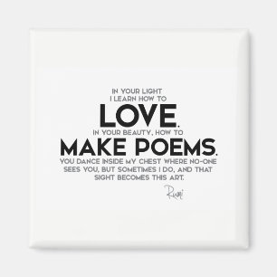 Imã CITAÇÕES: Rumi: Aprenda como amar