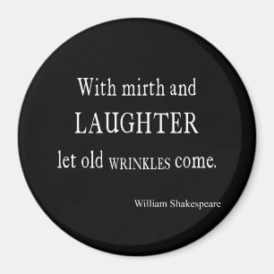 Imã Citações velhas de Shakespeare dos enrugamentos