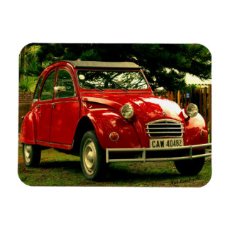 Ímã Citroën 2CV vermelho
