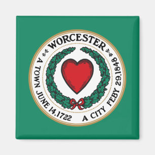 Imã City Flag of Worcester (Massachusetts)