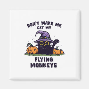 Imã Ck Cat Halloween - Não me faça pegar meu filho voa