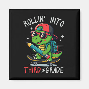 Imã Ck De Volta à Escola Entrando na 3ª Série T-rex Sk