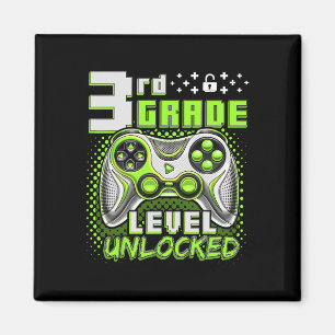 Imã Ck Para Escola Meninos Gamer 3ª Série Primeiro Dia