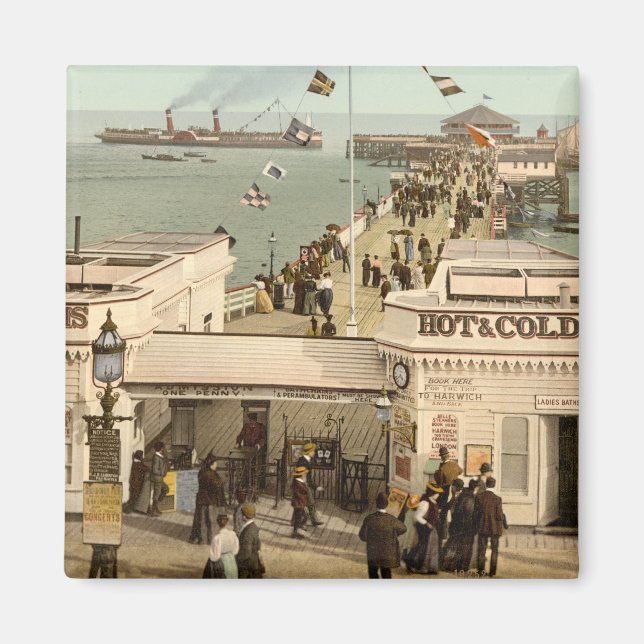 Imã Clacton-on-Sea Pier I, Essex, Inglaterra (Frente)