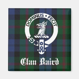 Imã Clan Baird Tartan Crest