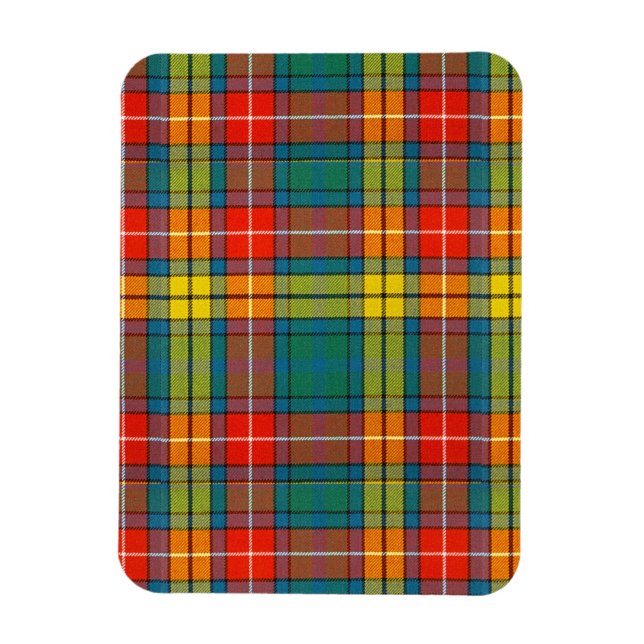 Ímã Clan Buchanan Tartan (Vertical)