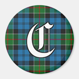 Imã Clan Colquhoun Tartan Acentos na Xadrez