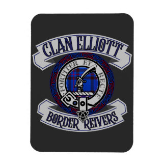 Ímã Clan Elliott Crachá, Border Reivers, Scotland Tape