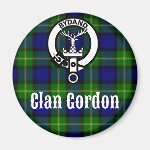 Imã Clan Gordon Tartan Crest