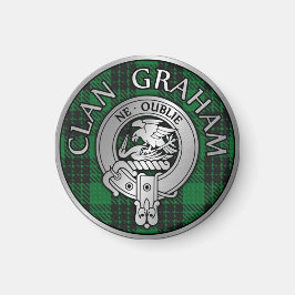 Imã Clan Graham Crest & Tartan