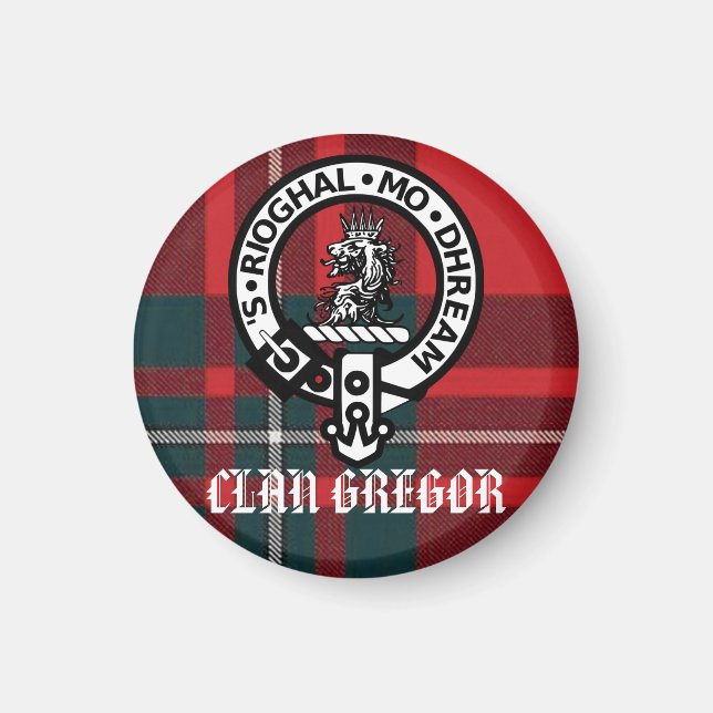 Imã CLAN GREGOR Magnets (Frente)