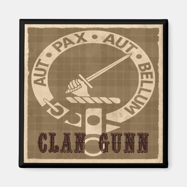 Imã Clan Gunn Sepia (Frente)
