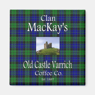 Imã Clan MacKay's Old Castle Varrich Coffee Co.