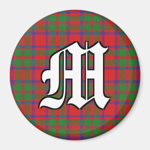 Imã Clan MacKintosh Tartan Acentos de Xadrez