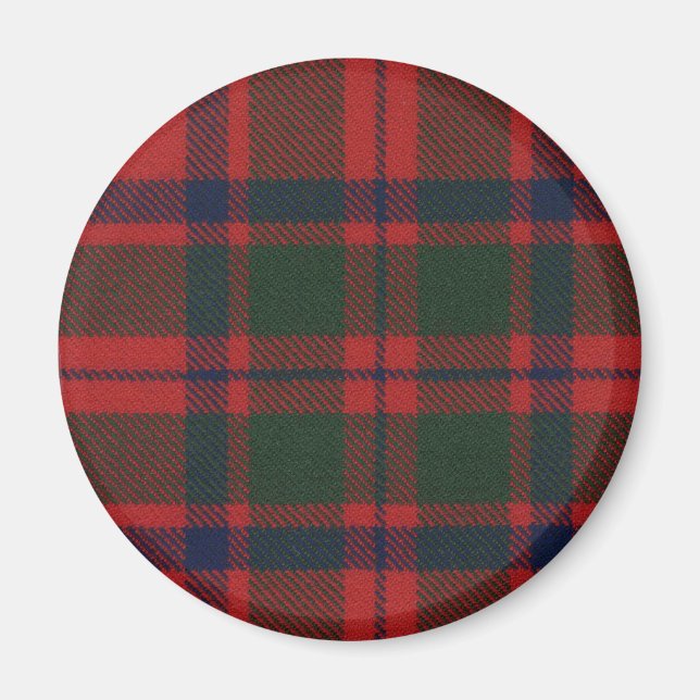 Imã Clan Mackintosh Tartan Magnet (Frente)