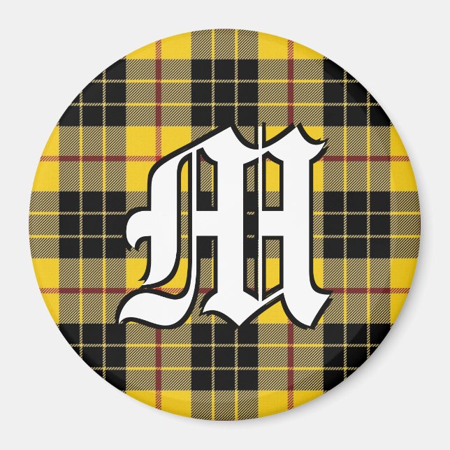 Imã Clan MacLeod da Xadrez Lewis Tartan Acentua (Frente)