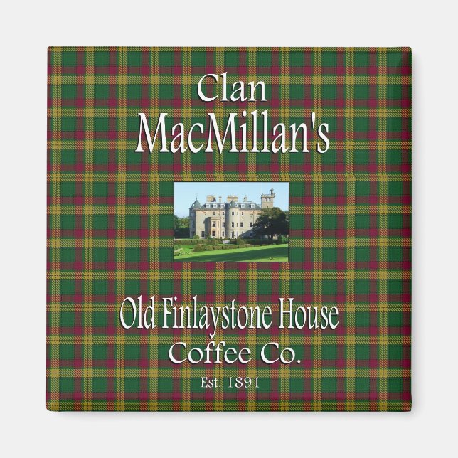 Imã Clan MacMillan's Old Finlaystone House Co. (Frente)