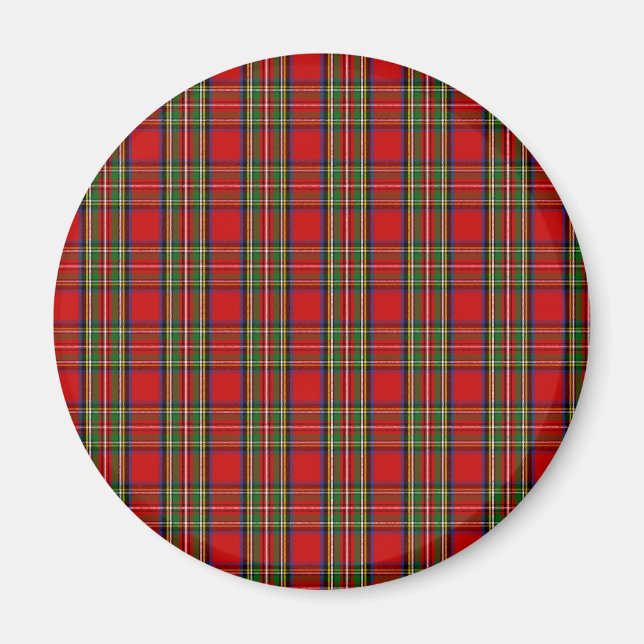 Imã Clan Stewart Tartan (Frente)