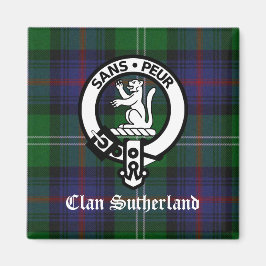 Imã Clan Sutherland Crest & Tartan