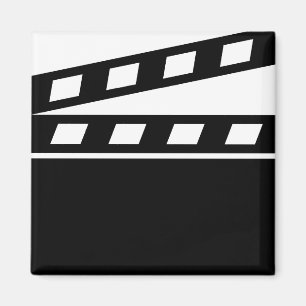 Imã Clapperboard preto