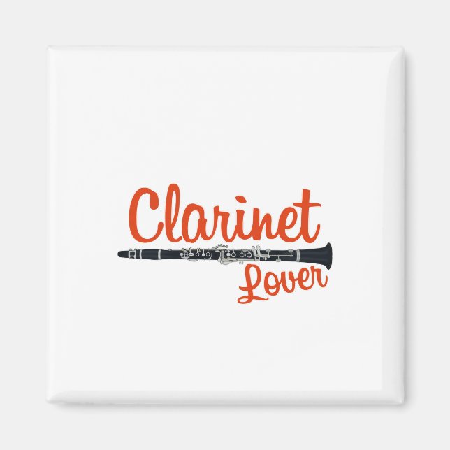 Imã Clarinet Lover (Frente)