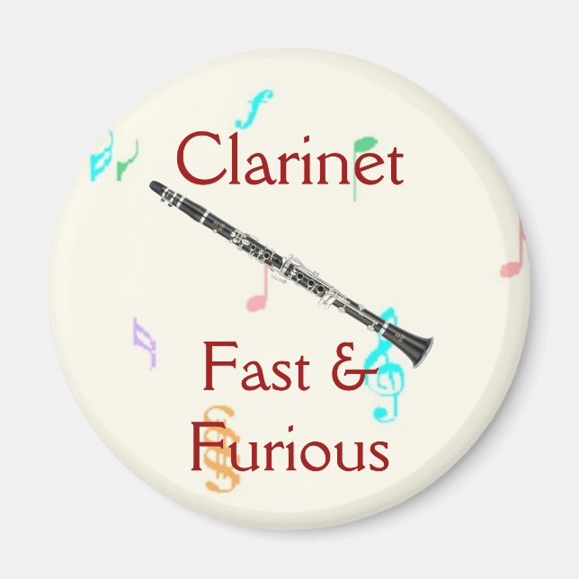 Imã Clarinet: Magnet Rápido e Furioso (Frente)