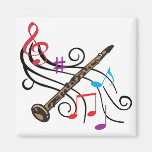 Imã Clarinete com música